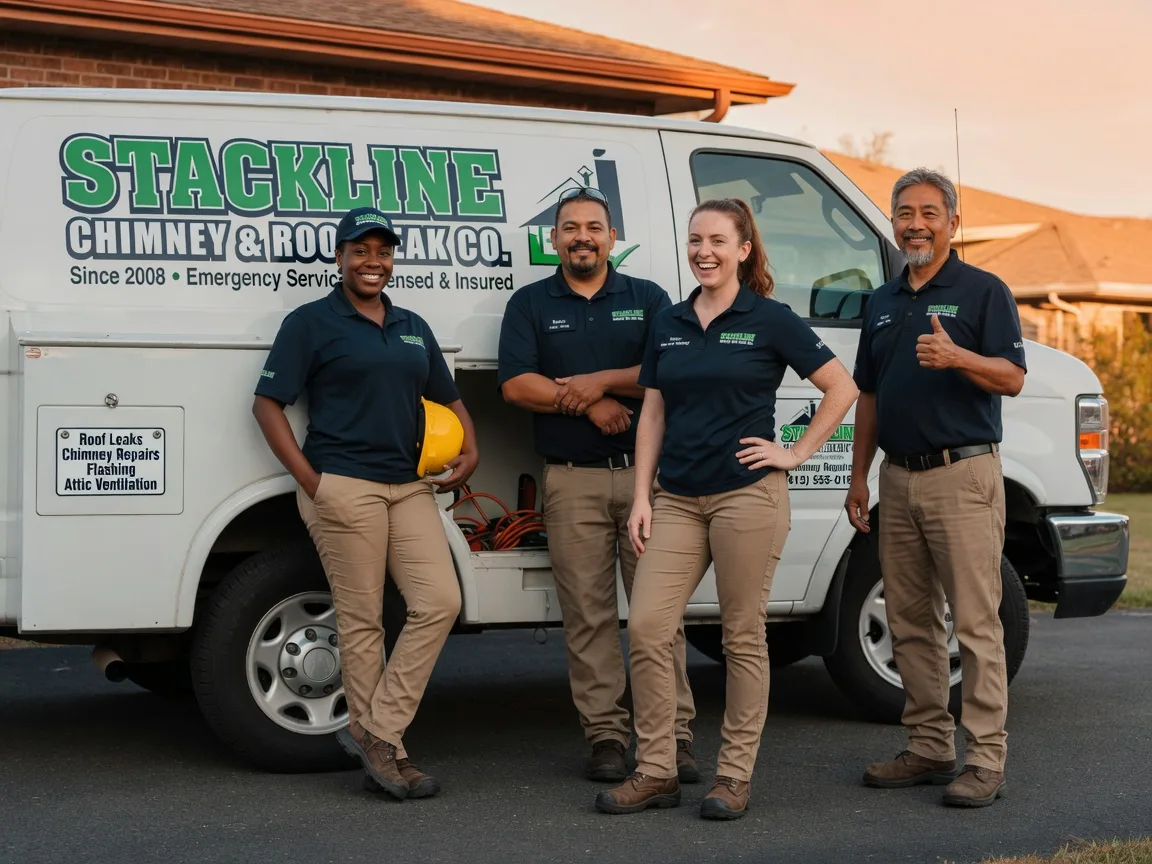 Chimney flashing repair company in Redmond, OR